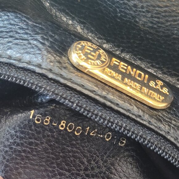 Fendi Zucca Draw String Bucket CrossbodyBag - Picture 2 of 15